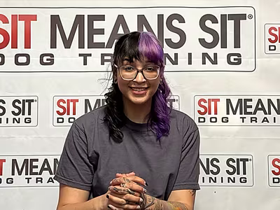 IRIS MENDEZ — certified dog trainer at Sit Means Sit Dog Training of Westchester, Valhalla NY